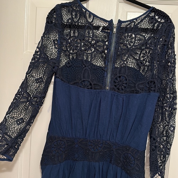 Free people crochet mini dress - Picture 3 of 6